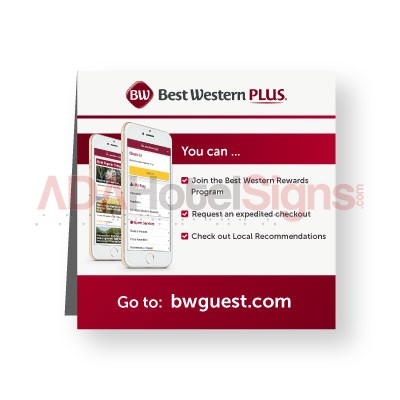 Best Western Plus 4" x 4" In-Room Tent