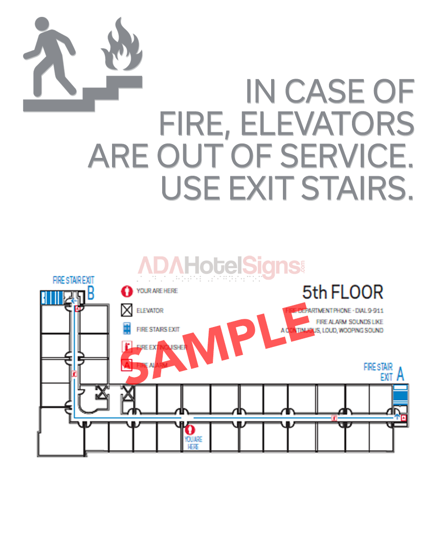 In Case of Fire, Corridor Evacuation