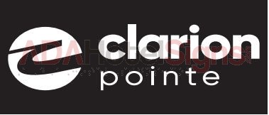 Clarion Ponite Front Desk Sign/ Black 