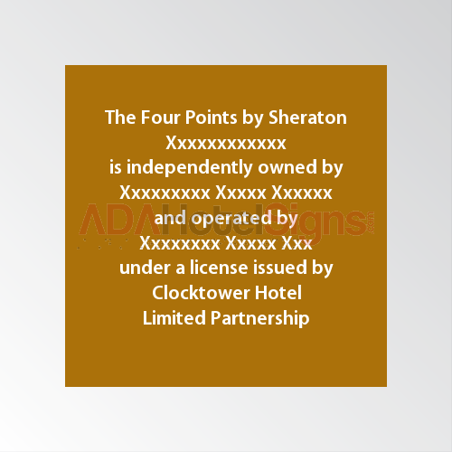 Ownership Sign - Canadian Alternative