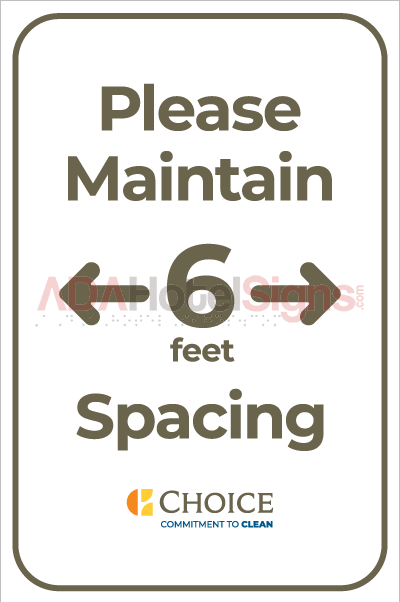 6 FT SPACING