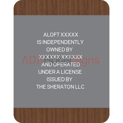 Ownership Disclosure Sign