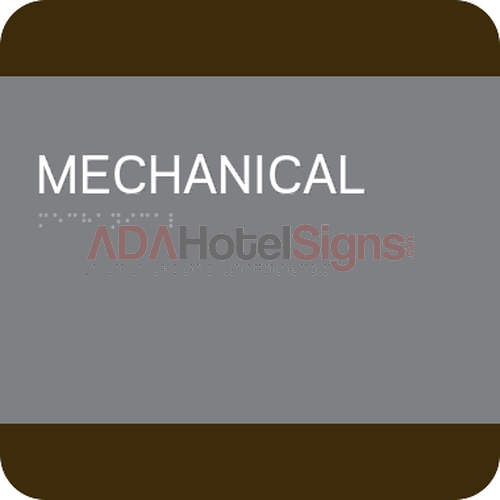 Utility Room Signs Mechanical