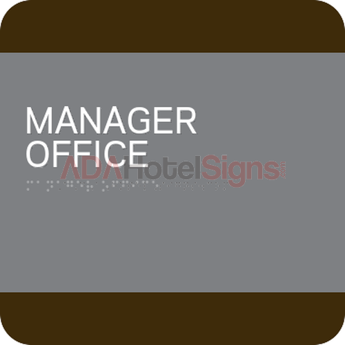 Utility Room Signs  Manager Office