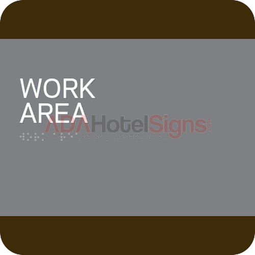 Utility Room Signs Work Area