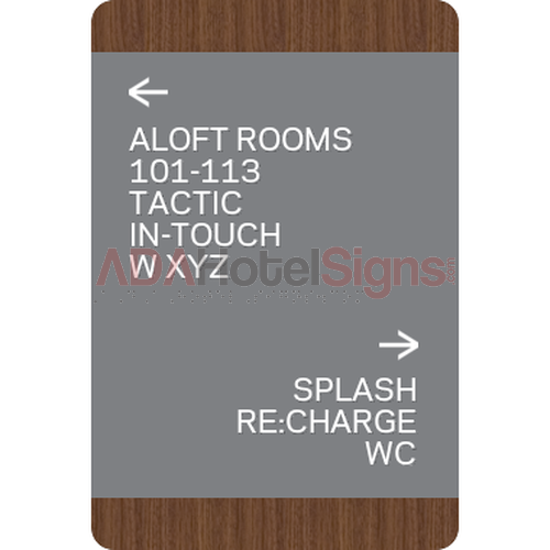 Floor Directional Sign - Large