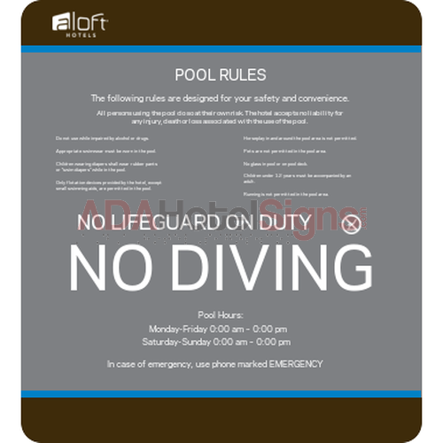 Pool Rules