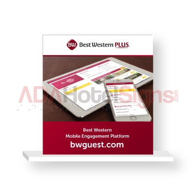 Best Western Plus Optional Desk Sign