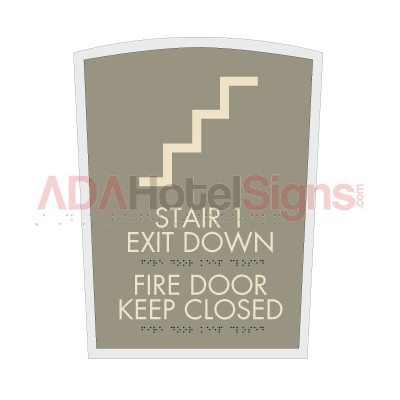 EXIT STAIR DOWN