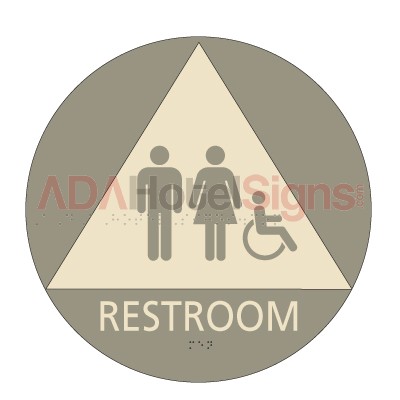 CA DOOR UNISEX HANDICAP RESTROOM