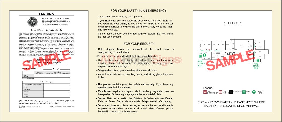 IN ROOM EVACUATION - LARGE