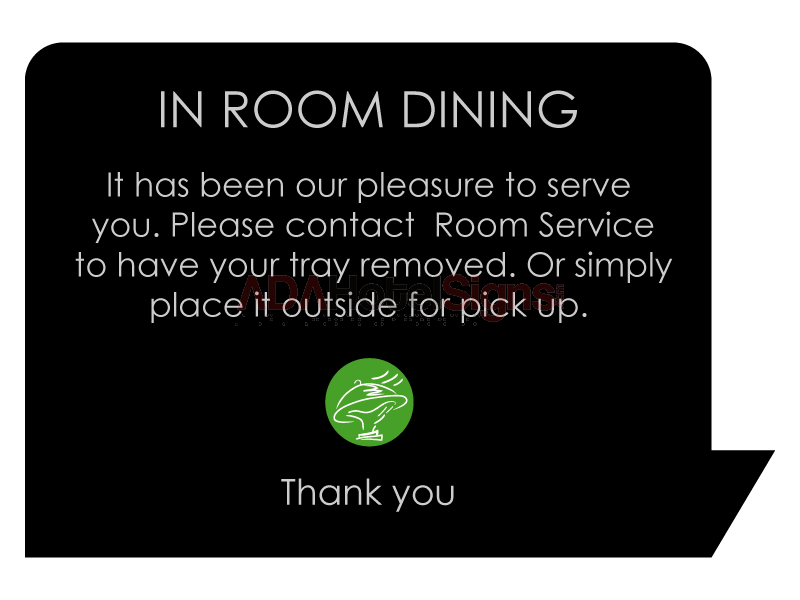 In Room Dining Easel