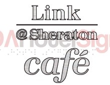 Sheraton Link Cafe Wall Letters (Horizontal Layout)