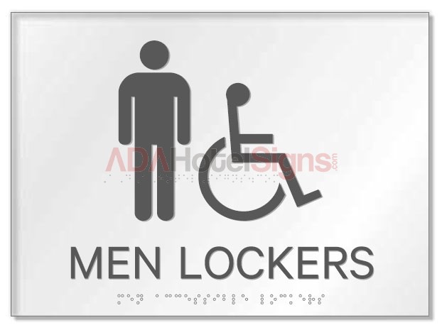Sheraton Men's Locker Accessible (Back of house)