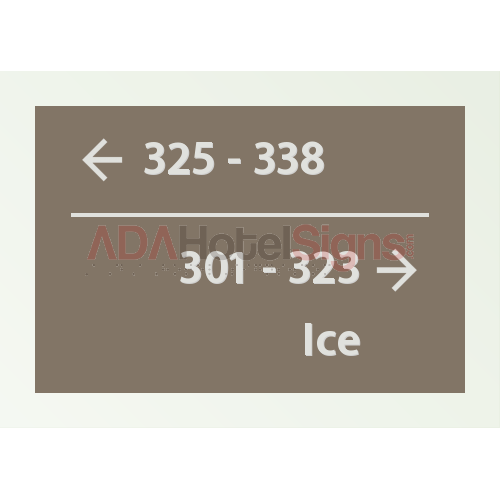 Guestroom directionals (add'l layout)