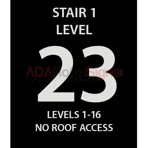Level ID sign