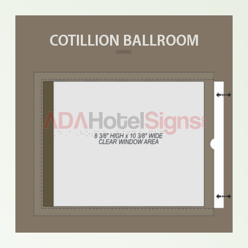 Meeting room ID sign