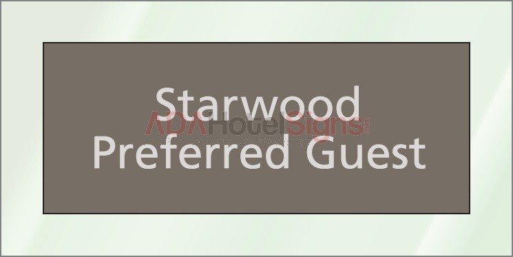 SPG room sign