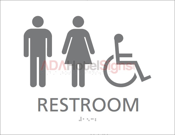 Unisex accessible restroom, Westin workout