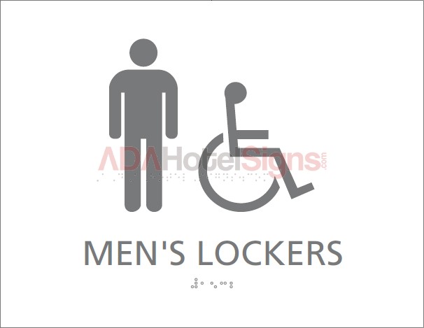 Men's Accessible Locker room, Westin workout