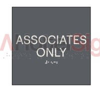 Westin General ID sign (Back of the house)