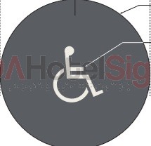 Westin Women's California Compliant Restroom ID sign