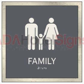 Westin Family Restroom Sign