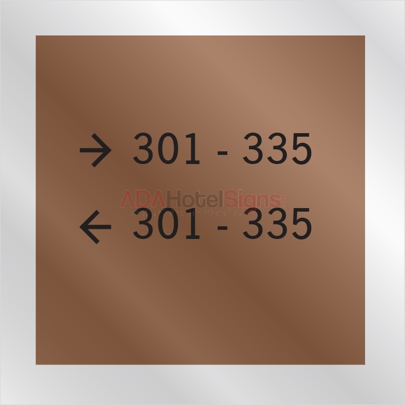 2 Line Directional Sign