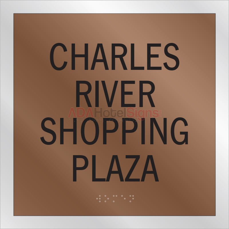 4 Line Common Room Sign