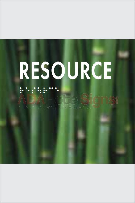 Resource ID Sign (Business Center)