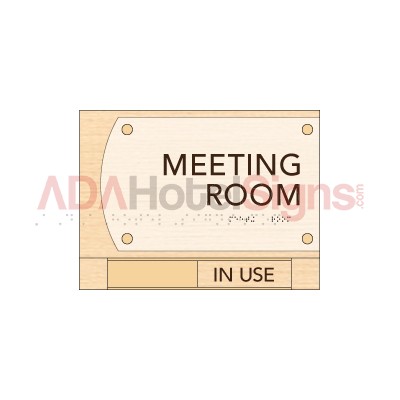 Meeting Room With Slide Panel