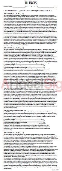 Illinois - State Law Card Insert