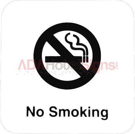 Non-Smoking Flat Sign