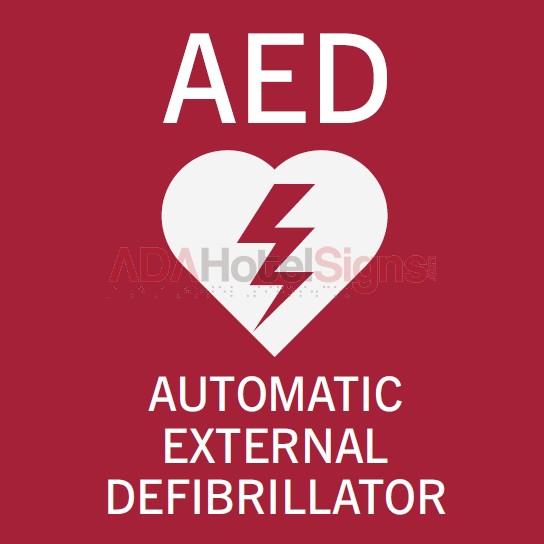 AED Identification Sign