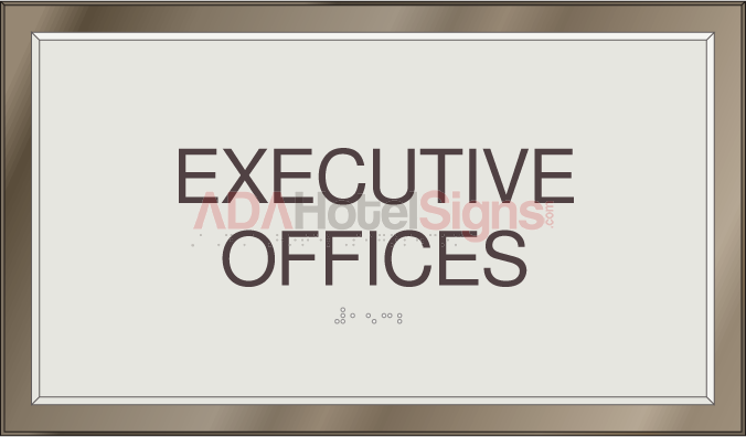 Executive Office sign