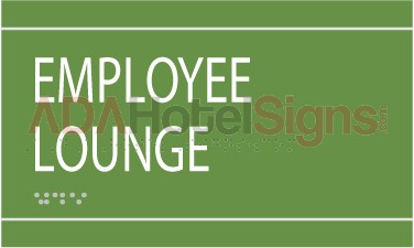 Employee Lounge Utility Room Sign I was wondering if anybody knows what the couches are in the new employee lounge videos (specifically the sectional). adahotelsigns com
