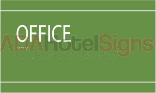 Office Utility Room Sign