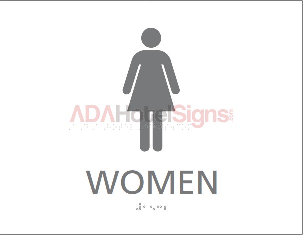 Women's Non-accessible restroom, Westin Workout 