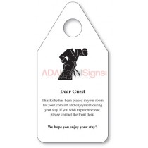 Dear Guest Robe Hanger (Pack of 50)