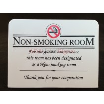 Non Smoking In Room Easel (50/pkg)