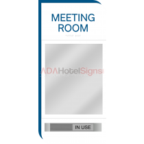 Hilton Garden Inn 2017 - 2-Line Room Sign w/ Window & Sliding Panel