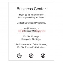 Business Center Rules