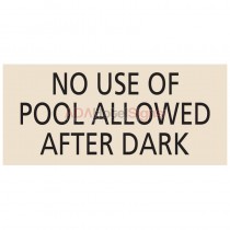 No Use After Dark (CA Compliant)
