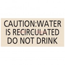 Recirculated Water (CA Compliant)