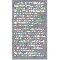 Homewood Suites - Handgun Licensing Law