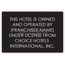 Choice Ownership Black with White Font