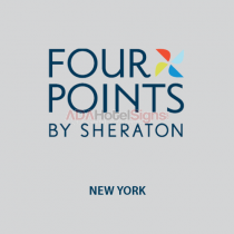 Four Points - Entry Plaque (Set of 2)