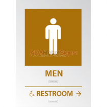 Four Points - Restroom - Men's Non accessible Directional