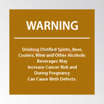 Four Points - Prop 65 - Alcoholic Beverage Warning Sign