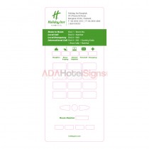 H4 - Holiday Inn H4 Paper Phone Plate
